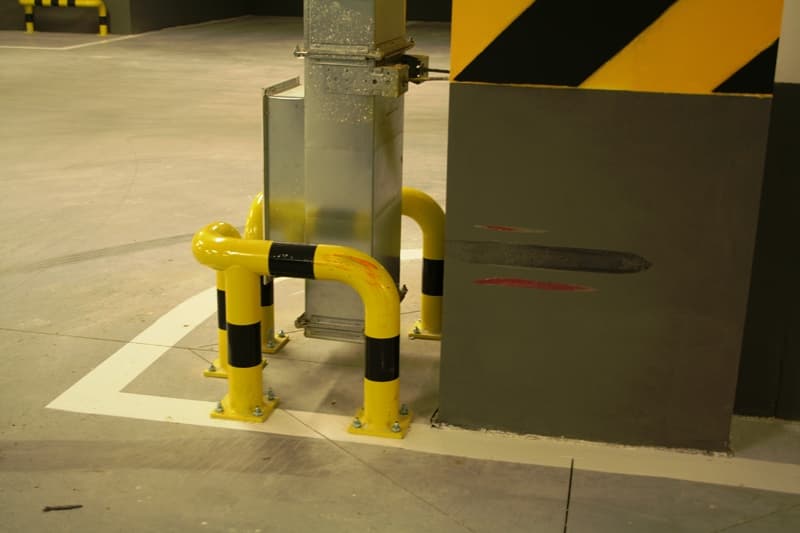 Odbojniki instalacji wentylacyjnej 2011 Zgorzelec Plaza