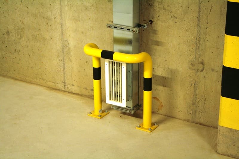 OPS Garaż zabezpiecznie pionów wentylacyjnych