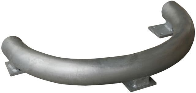 Odbojnica na wysepkę dystrybucyjną