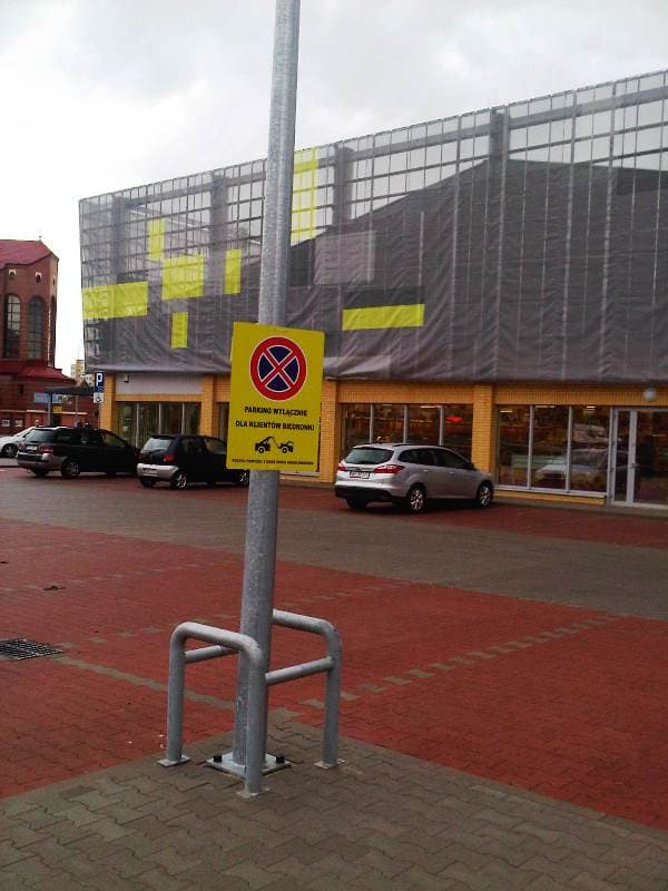 Odboje lampowe Biedronka Market Wrocław