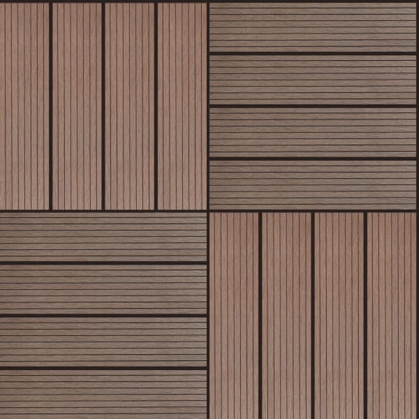 Parkiet WPC szachownica