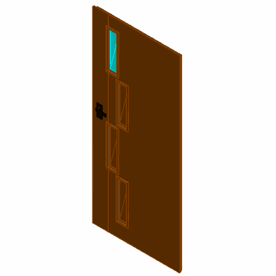 Skrzydło drzwiowe płaskie Sagittarius 2