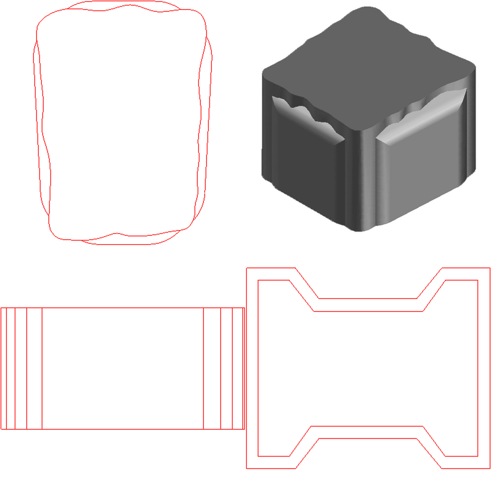 Paving blocks 6/6.5 cm thick