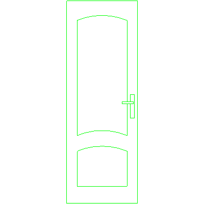 Model NC - drzwi pełne