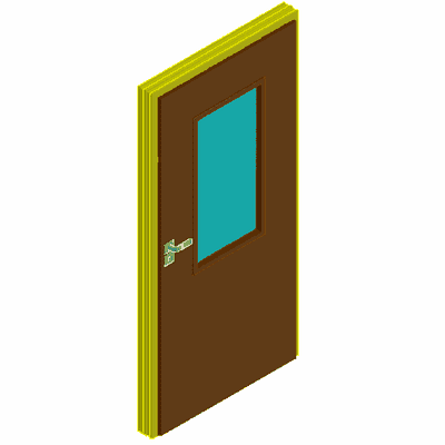 Drzwi techniczne Guardia EI 30 Szklone