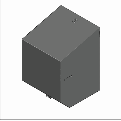 MERIDA STELLA MINI - Pojemnik na ręczniki papierowe w rolach lub papier toaletowy w systemie listkowym CSM202 CSP202 CSM272 CSC202 CSB202 - 3D