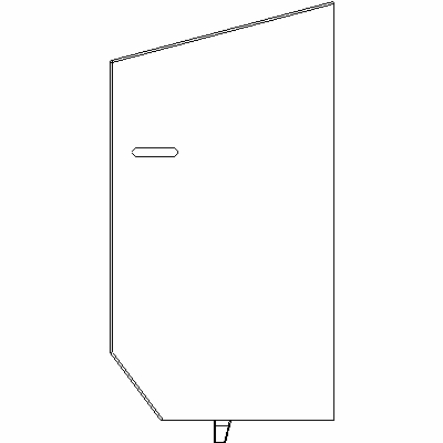 MERIDA STELLA AUTOMATIC MAXI - Podajnik ręczników papierowych CSM303 CSP303 CSM373 CSC303 CSB303 - Widok z boku