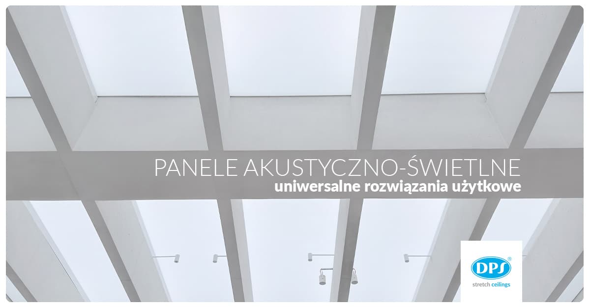 Acoustic and light panels / acoustic skylights