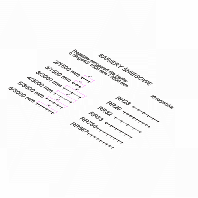 Bariera przeciwśniegowa