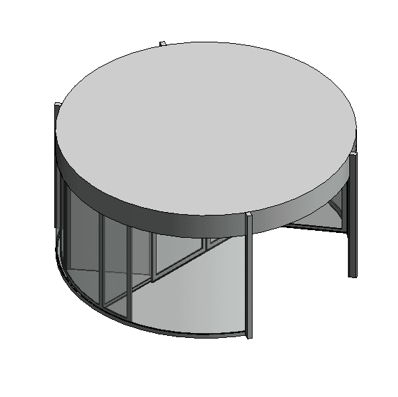 DFES - Drzwi obrotowe MULTI - ED 600
