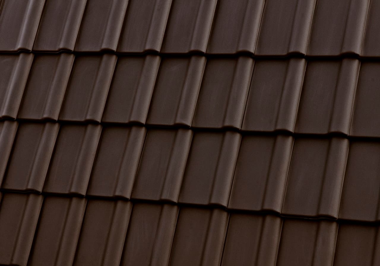 Piemont brązowa angobowana