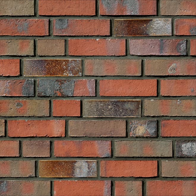 Wiesmoor niebieskoczerwona cieniowana bernstein