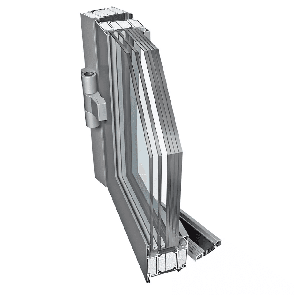 PE78EI outward opening door 1 leaf EI60 - installation in masonry