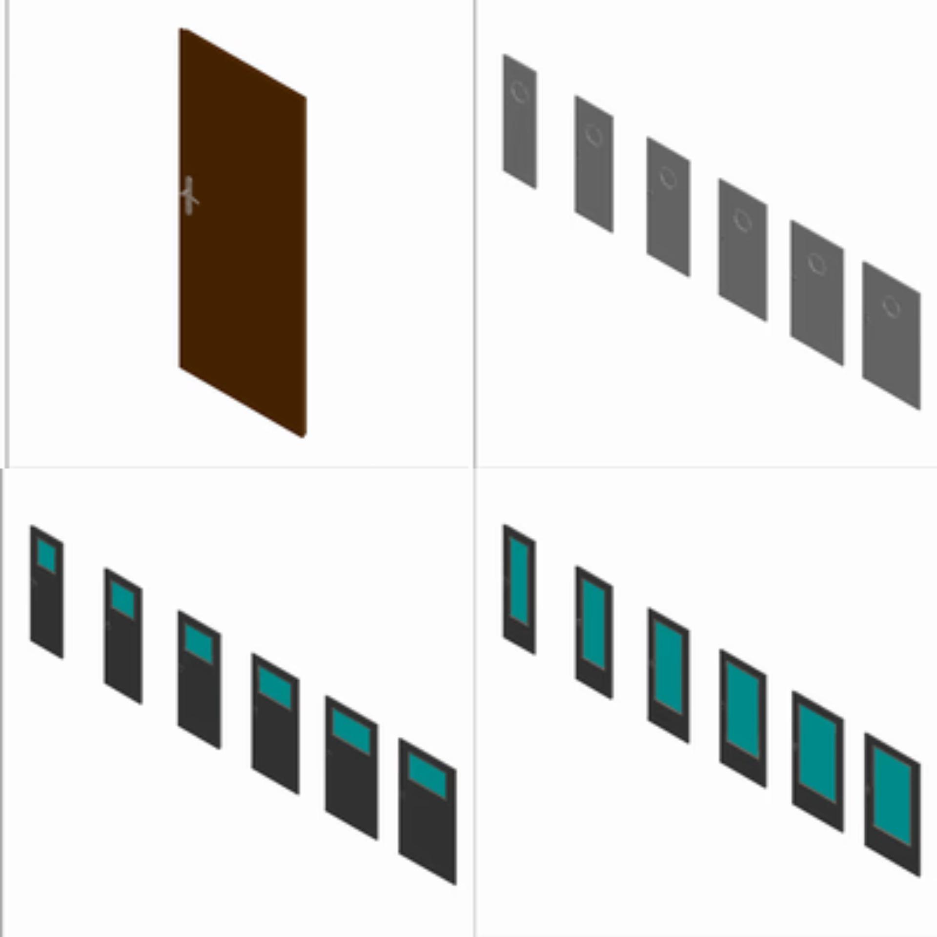 Drzwi wewnątrzlokalowe bezklasowe