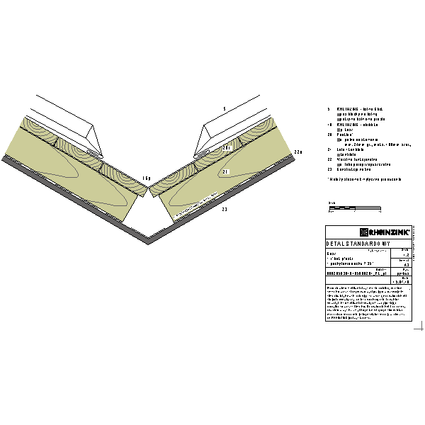 Kosz + rąbek płaski + pd>35° (09020503010105000201)