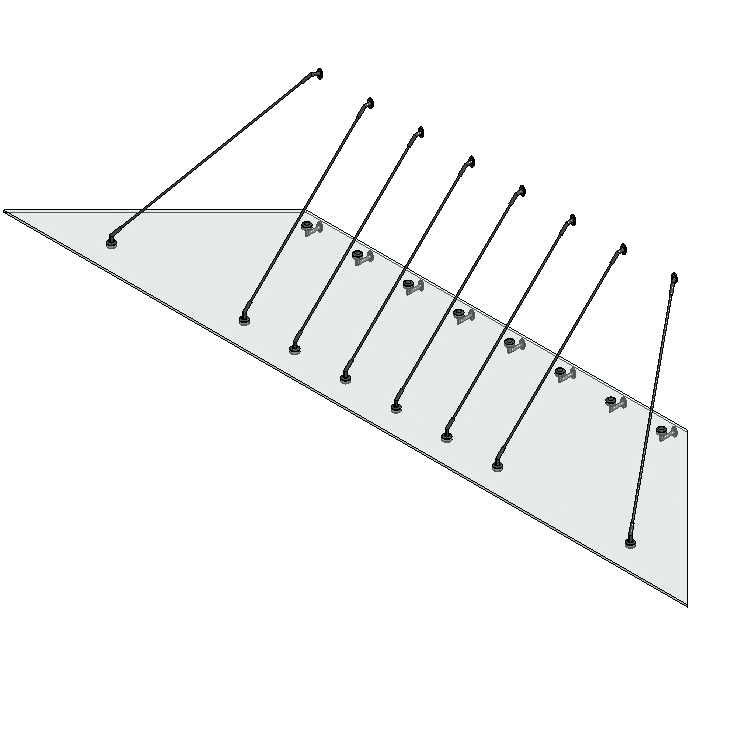 MORAD - Daszek całoszklany