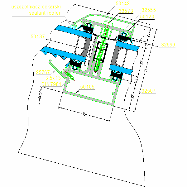 Fasada aluminiowa SYSTEM AF-50-17-f.dwg