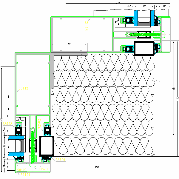 Fasada aluminiowa SYSTEM AF-50-18-a.dwg
