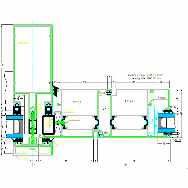 Fasada aluminiowa SYSTEM AF-50-15,1.dwg