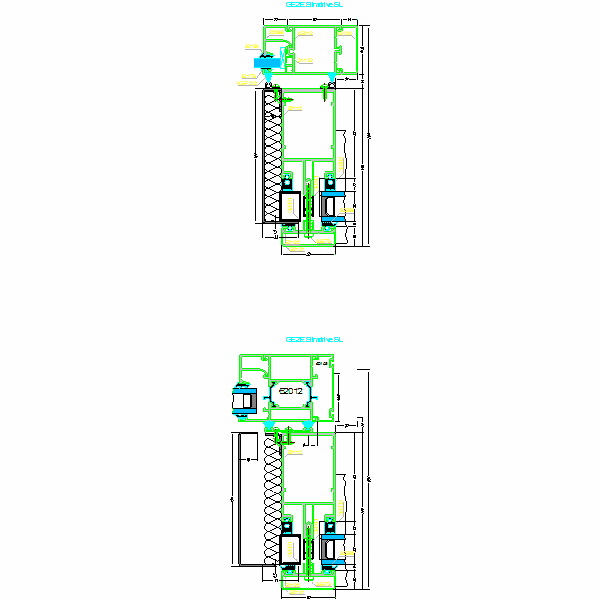 Fasada aluminiowa SYSTEM AF-50-18-b.dwg