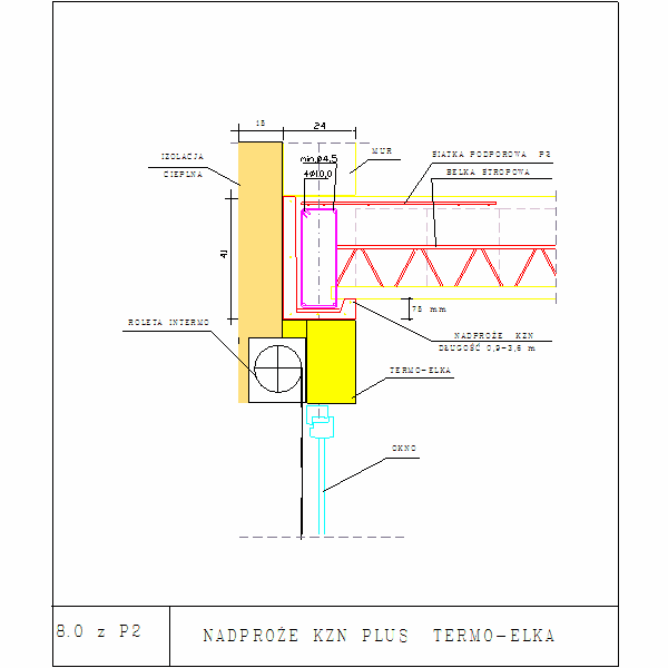 8.0 z P2 NADPROŻE KZN PLUS  TERMO-ELKA