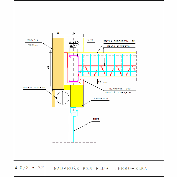 4.0-3 z Z2 NADPROŻE KZN PLUS  TERMO-ELKA