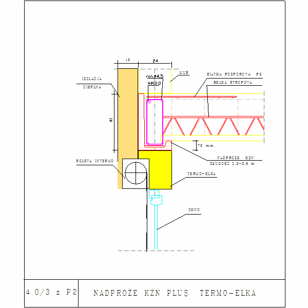 4.0-3 z P2 NADPROŻE KZN PLUS  TERMO-ELKA