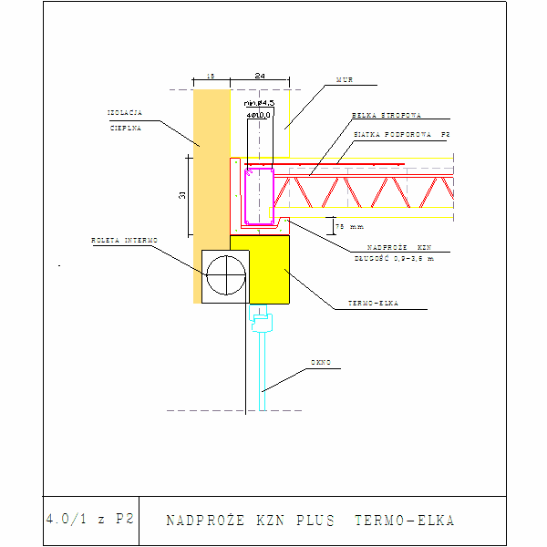 4.0-1 z P2 NADPROŻE KZN PLUS  TERMO-ELKA