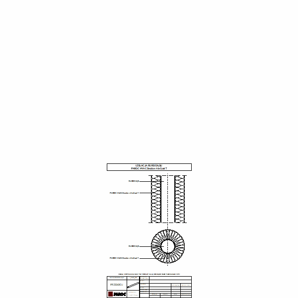 TI_HVAC_001_ IZOLACJA RUROCIĄGU - PAROC HVAC SECTION ALUCOAT T