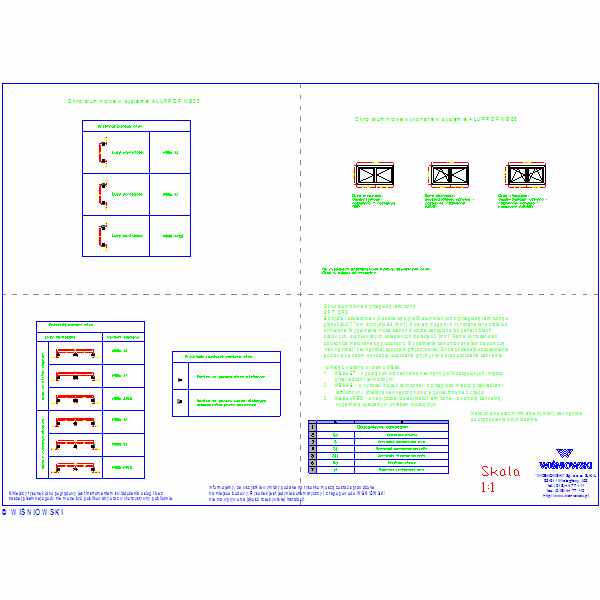 Okna zewnetrzne aluminiowe dwuskrzydlowe MB86,, nr5215