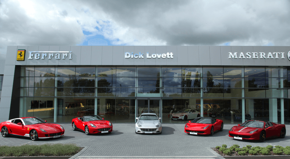 Car Showroom Ferrari/Maserati, Karrier System, ACM