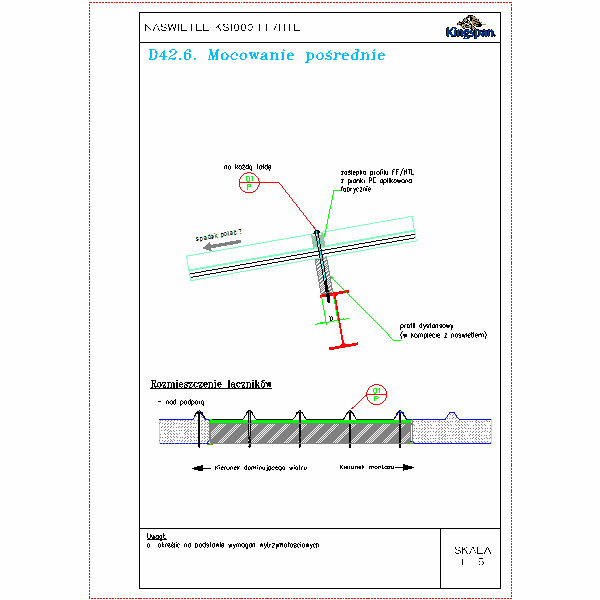 Katalog detali - Systemy naświetli dachowych