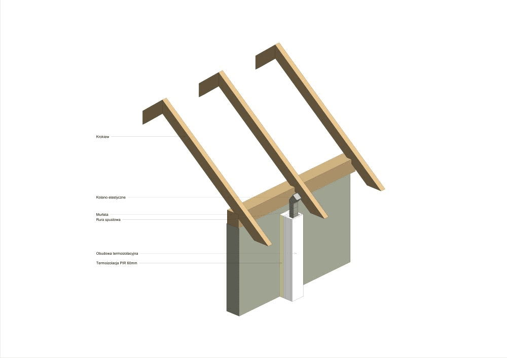 Galeco - Widok - Dachrynna okapowa z dachówką ceramiczną 01