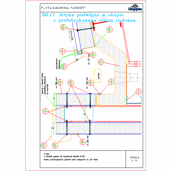 D6.17.Attyka podwójna w okapie