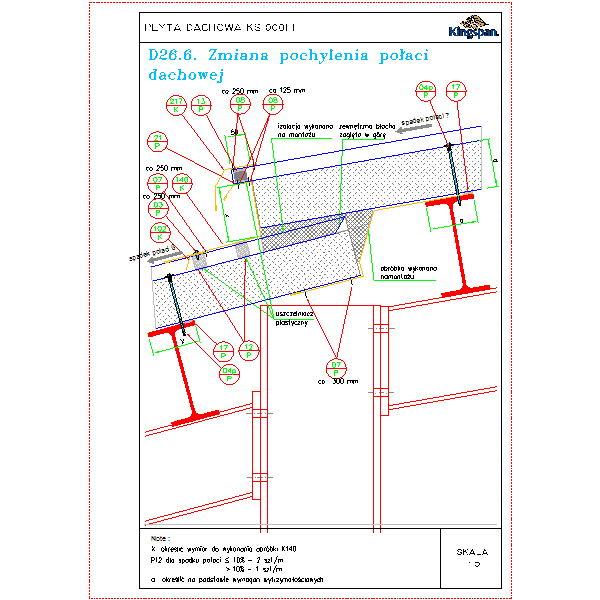 D26.6.Zmiana pochylenia połaci dachowej