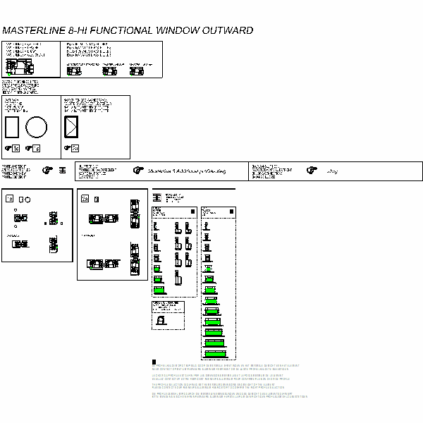 Okno ML8 Functional otw. na zewnątrz