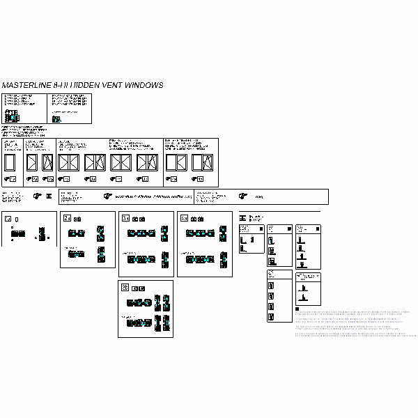 Okno ML8 Hidden Vent otw. do wewnątrz