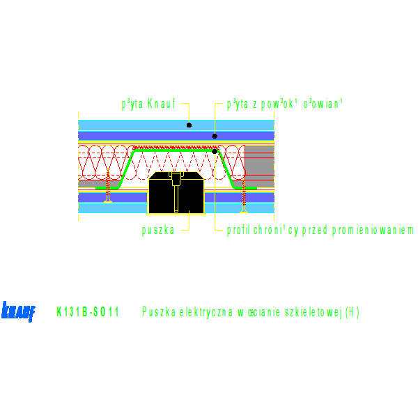 K131B-SO11_Puszka_elektryczna_w_ścianie_szkieletowej_(H)