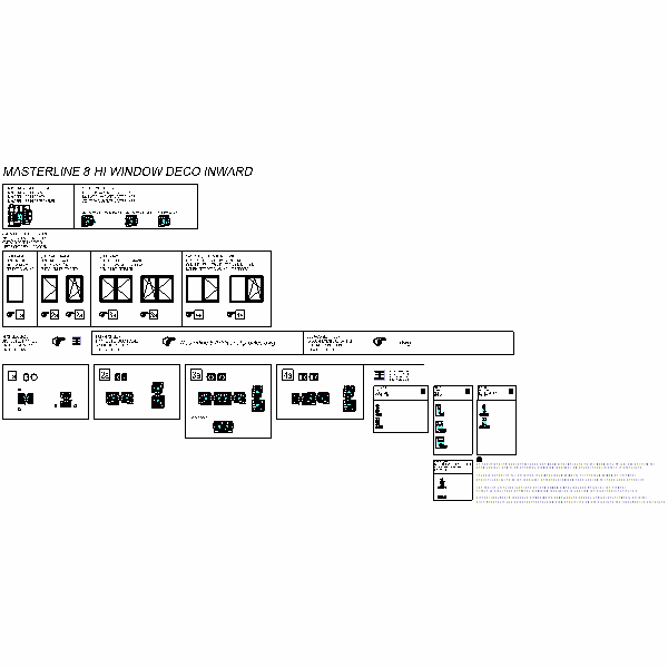 Okno ML8 Deco otw. do wewnątrz