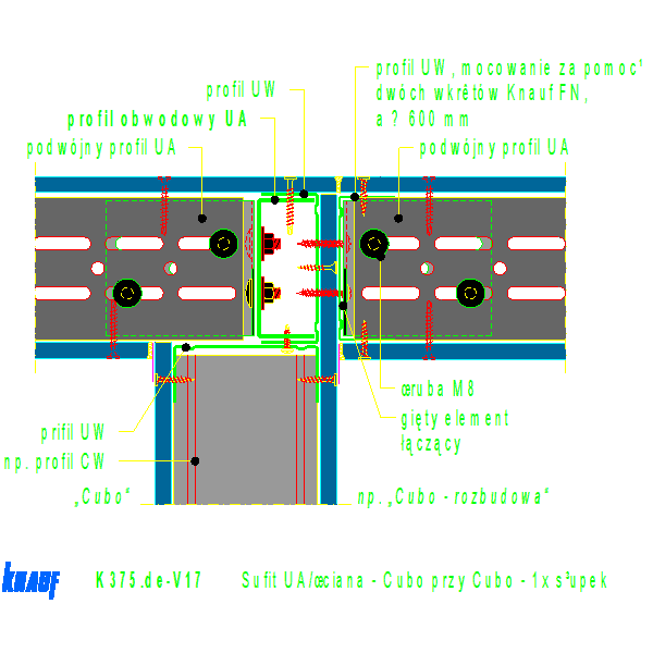 K375de-V17_Sufit_UA_ściana_-_Cubo_przy_Cubo_-_1x_słupek
