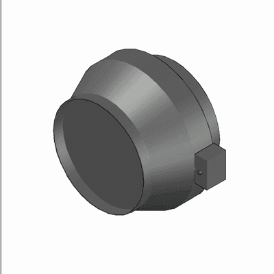 ROSENBERG - Wentylatory kanalowe z przylaczem okraglym R - 315_3EF - 3D