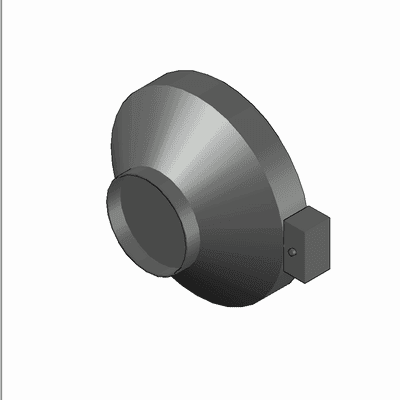 ROSENBERG - Wentylatory kanalowe z przylaczem okraglym R - 160 L_3CF - 3D