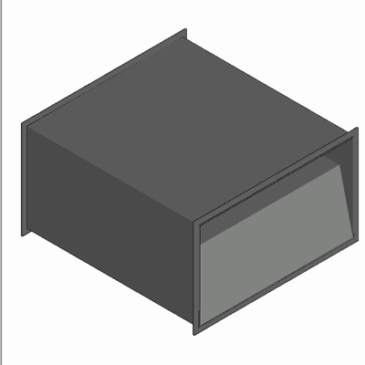 ROSENBERG - Wentylatory kanalowe z przylaczem prostokatnym EKA - 355-4_7KF_400V - 3D
