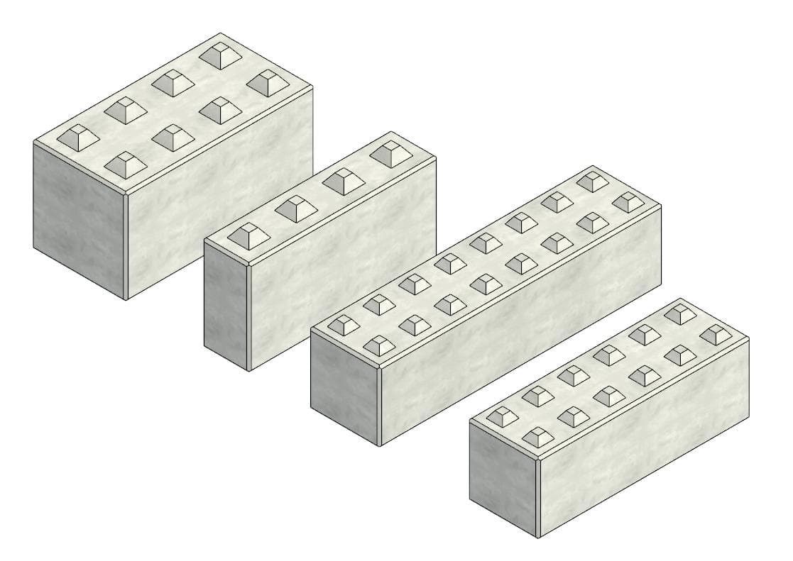 Concrete blocks