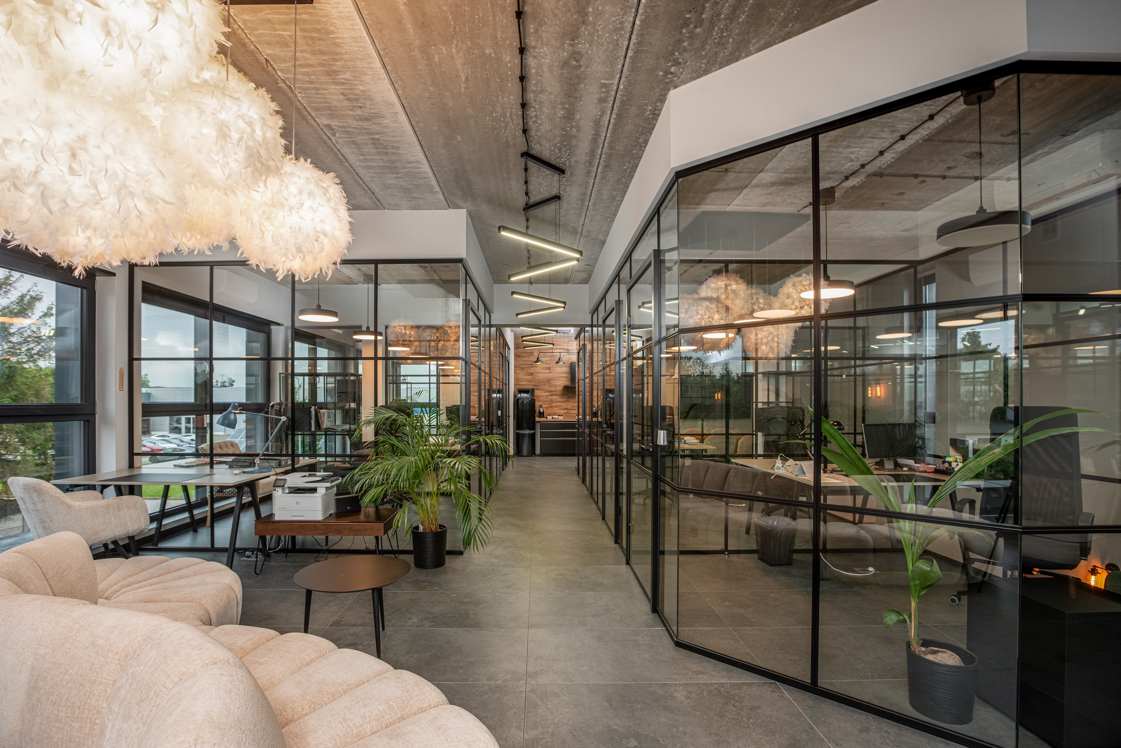 System ścian szklanych ESPES 30 Factory