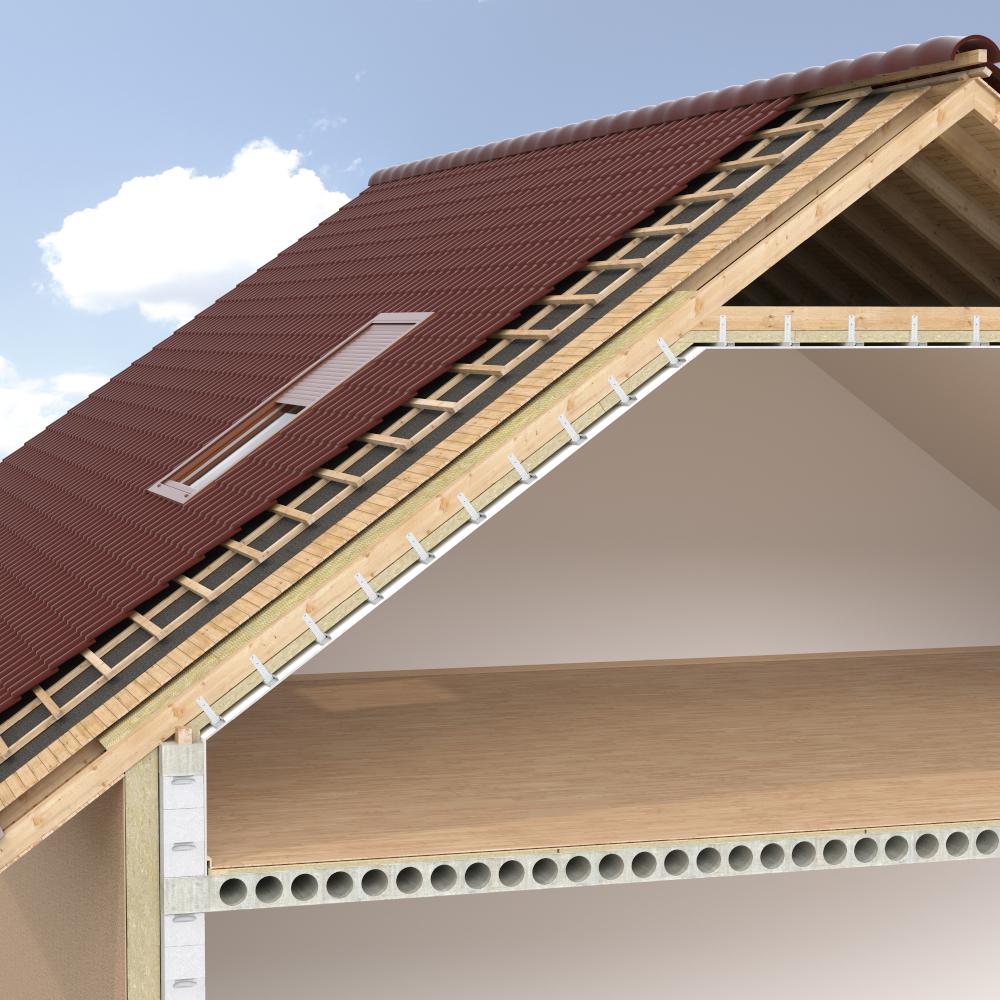 Izolacja poddasza z pełnym deskowaniem