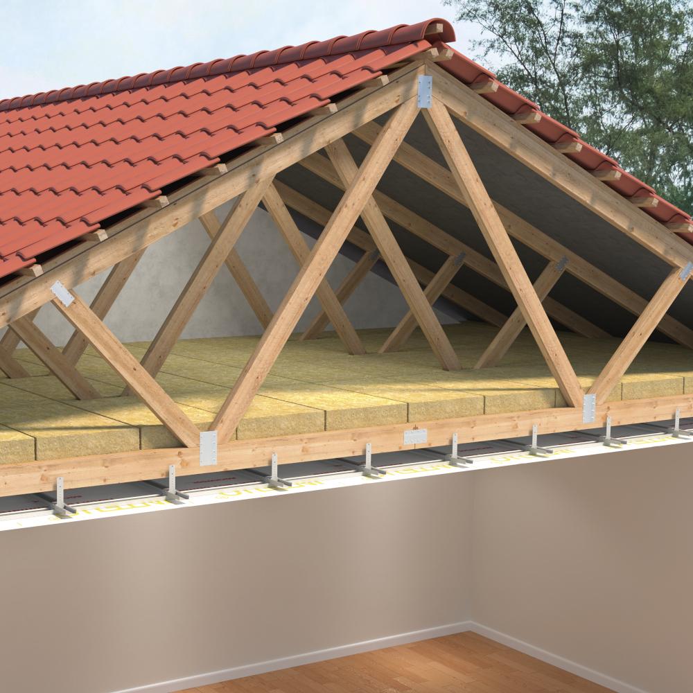 Izolacja wiązarów dachowych