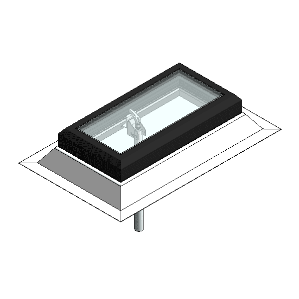 Flat roof window/light in passive FE standard