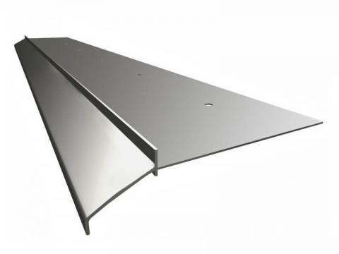 Aluminiowe profile okapowe na balkony i tarasy