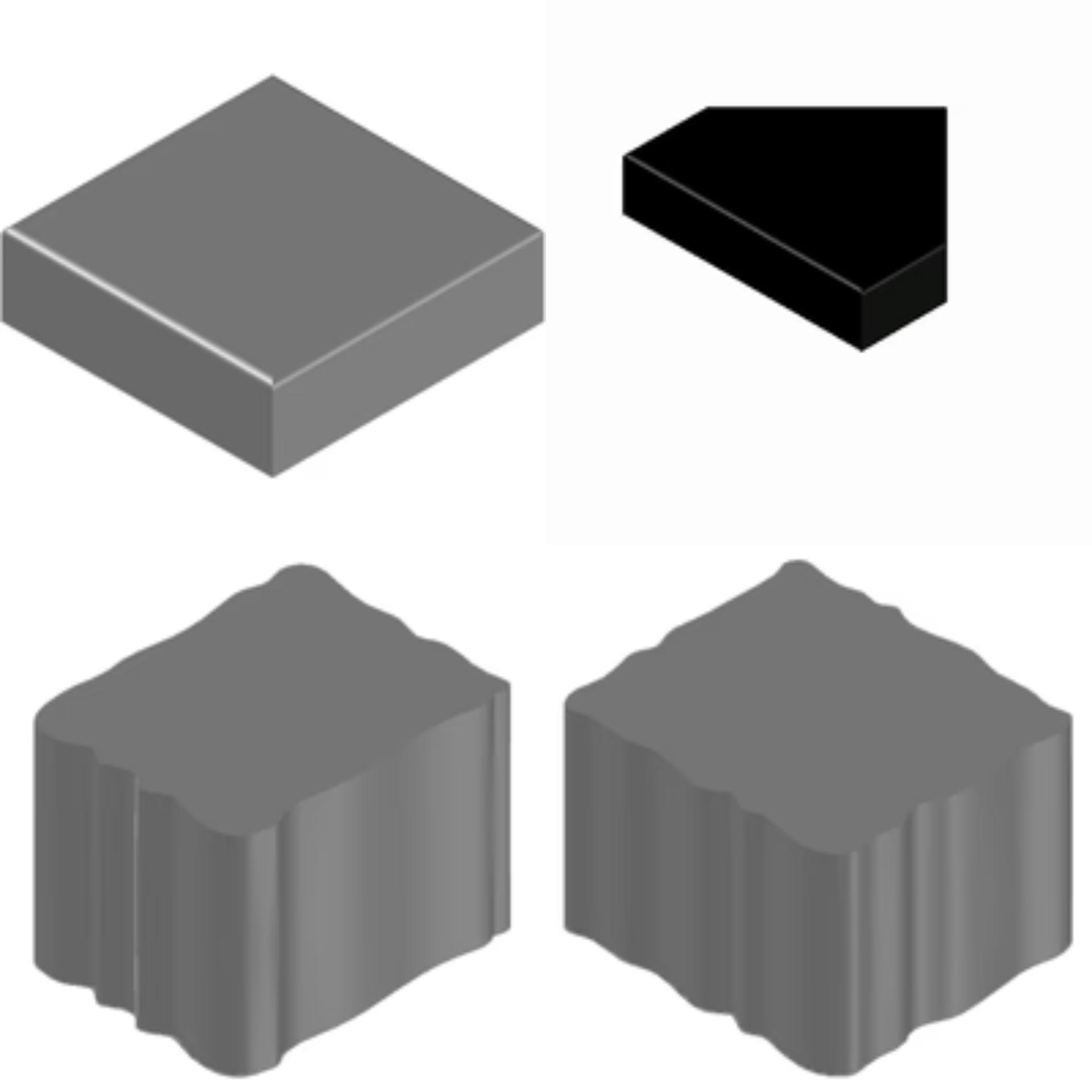 Kostki brukowe szlachetne kamienne